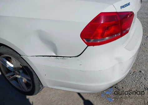 2014 Volkswagen Passat 2.0L Tdi Se from USA, damaged, VIN 1VWBN7A38EC004019